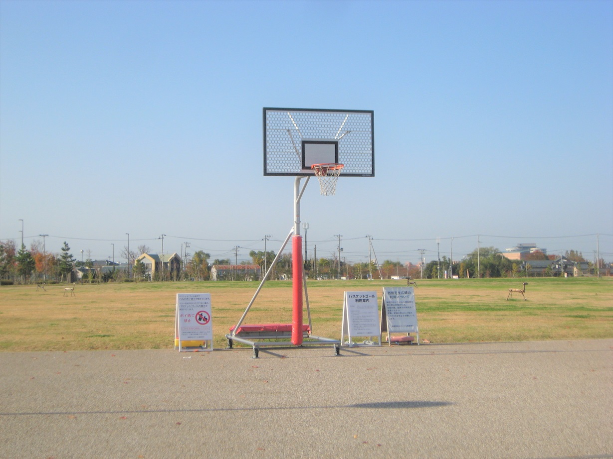 バスケットゴールの利用開始のお知らせ 3月5日から 公園からのお知らせ 新潟県スポーツ公園